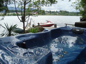 View_from_hot_tub_at_Long_Lake_Waterfront_B^B_Nanaimo_BC_-_panoramio